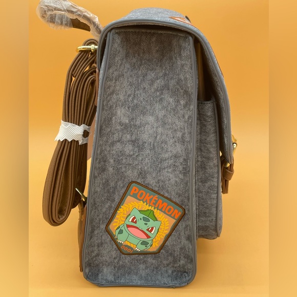 Loungefly  X Pokemon Denim Patch Mini Backpack Women Purse Bag - Picture 4 of 7